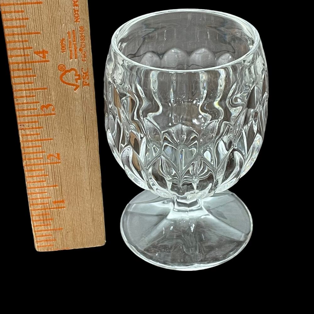 Vintage Edelweiss Goblet  Brandy Glass Cognac Bar Nachtmann Replacement